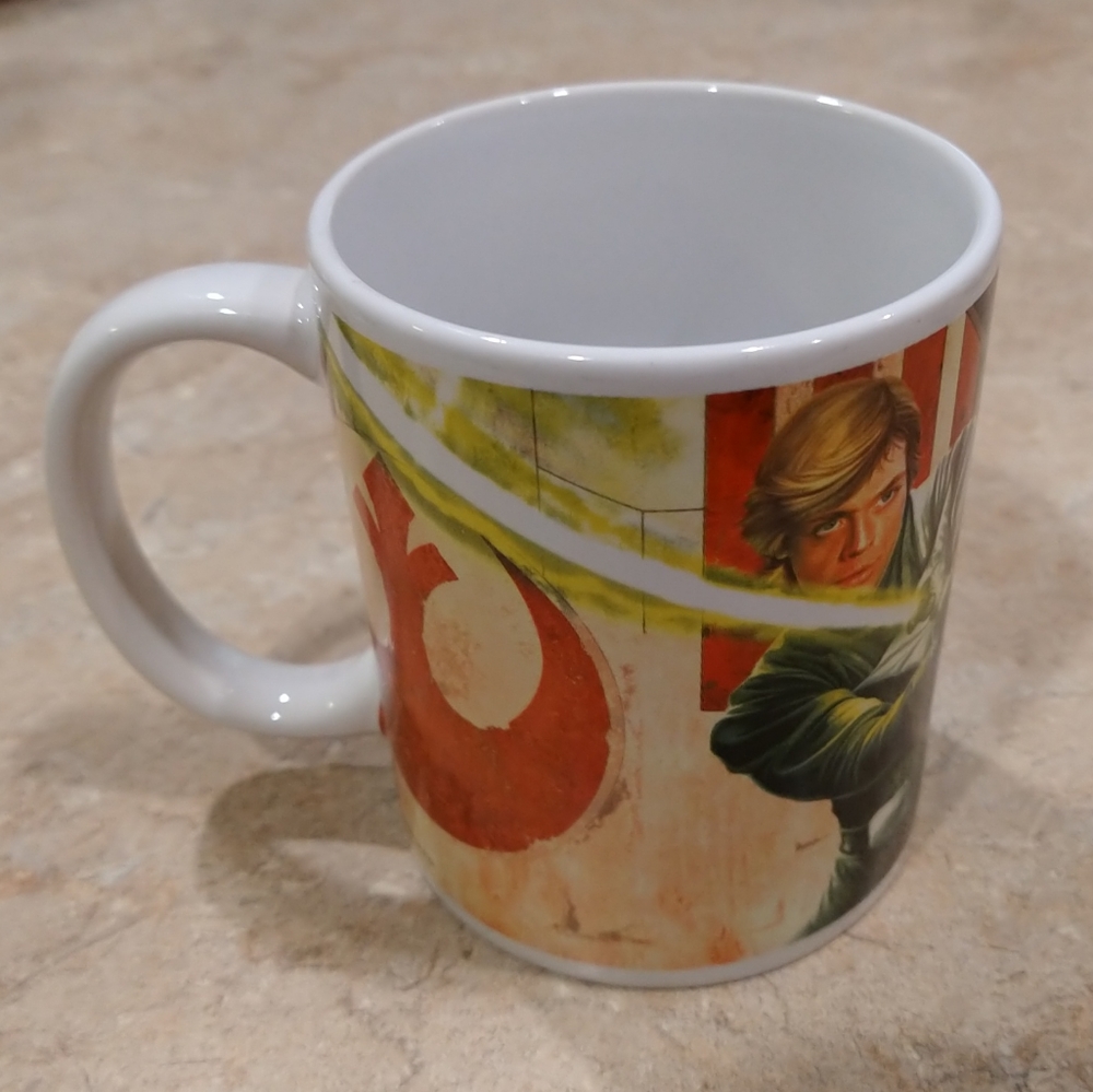 Star Wars Galerie Mug Luke Skywalker Darth Vader Coffee Cup 2011 Lucasfilms